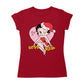 Betty Boop Christmas Heart Wink Women's T-Shirt-Betty Boop Shop