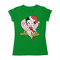 Betty Boop Christmas Heart Wink Women's T-Shirt-Betty Boop Shop