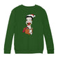 Betty Boop Christmas Pudgy Packing Betty Kids Sweatshirt-Betty Boop Shop