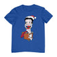 Betty Boop Christmas Pudgy Packing Betty Men's T-Shirt-Betty Boop Shop