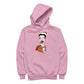 Betty Boop Christmas Pudgy Packing Betty Women's Hooded Sweatshirt-Betty Boop Shop