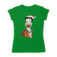 Betty Boop Christmas Pudgy Packing Betty Women's T-Shirt-Betty Boop Shop