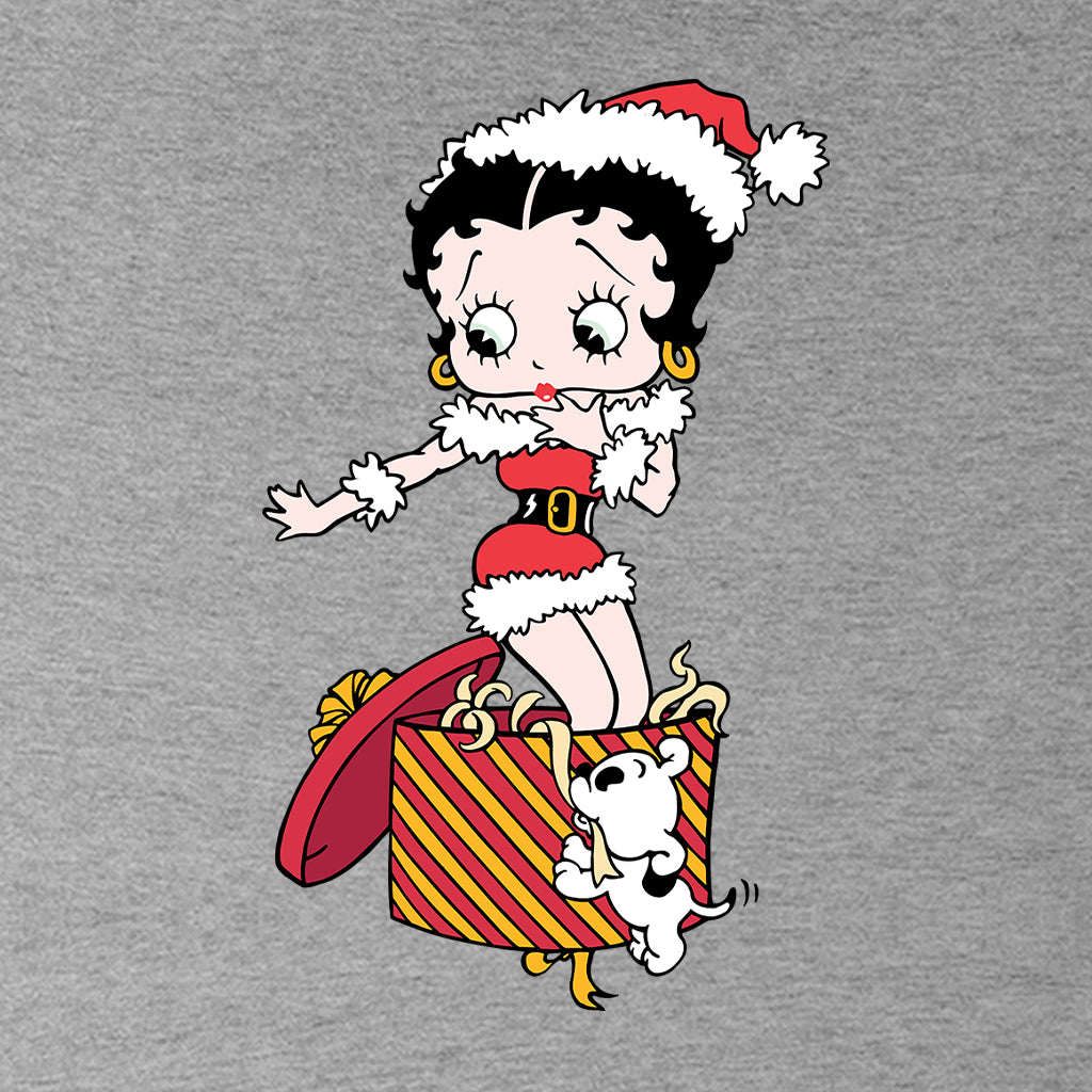Betty Boop Christmas Packing By Pudgy Kids T-Shirt-Betty Boop Shop