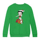 Betty Boop Christmas Packing By Pudgy Kids Sweatshirt-Betty Boop Shop