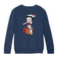 Betty Boop Christmas Packing By Pudgy Kids Sweatshirt-Betty Boop Shop
