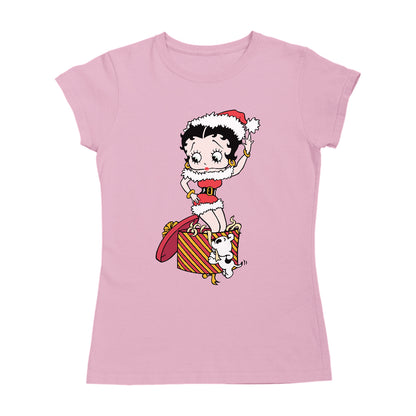 Betty Boop Christmas Box Packed Women's T-Shirt