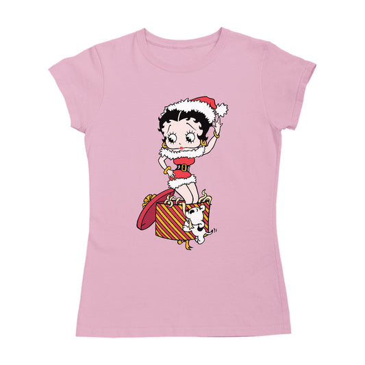 Betty Boop Christmas Box Packed Women's T-Shirt