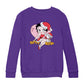 Betty Boop Christmas And Pudgy Heart Kids Sweatshirt-Betty Boop Shop