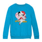 Betty Boop Christmas And Pudgy Heart Kids Sweatshirt-Betty Boop Shop