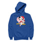 Betty Boop Christmas And Pudgy Heart Women's Hooded Sweatshirt-Betty Boop Shop