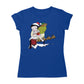 Betty Boop Christmas Coming Down The Chimney Women's T-Shirt-Betty Boop Shop