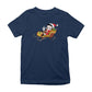 Betty Boop Christmas Sleigh Kids T-Shirt-Betty Boop Shop