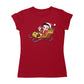 Betty Boop Christmas Sleigh Women's T-Shirt-Betty Boop Shop