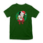 Betty Boop Christmas Pudgy Wreath Kids T-Shirt-Betty Boop Shop