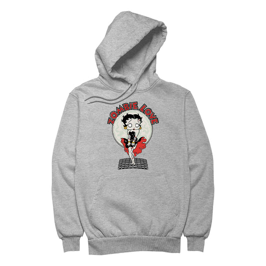Betty Boop Halloween Zombie Love Women's Hooded Sweatshirt