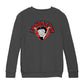 Betty Boop Halloween Heart Zombie Love Kids Sweatshirt-Betty Boop Shop