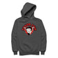 Betty Boop Halloween Heart Zombie Love Women's Hooded Sweatshirt-Betty Boop Shop