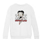 Betty Boop Halloween Scary Zombie Love Kids Sweatshirt-Betty Boop Shop