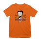 Betty Boop Halloween Scary Zombie Love Kids T-Shirt-Betty Boop Shop