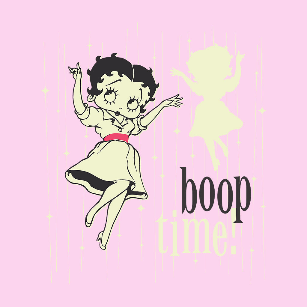 Betty Boop Boop Time 1950's Style Art Kids T-Shirt-Betty Boop Shop