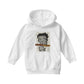 Betty Boop Grunge Style Kids Hooded Sweatshirt-Betty Boop Shop