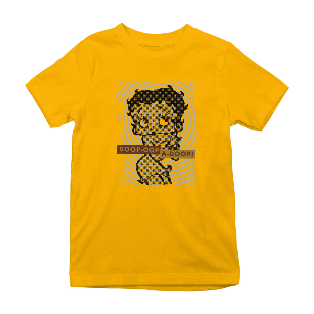 Betty Boop Grunge Style Kids T-Shirt-Betty Boop Shop