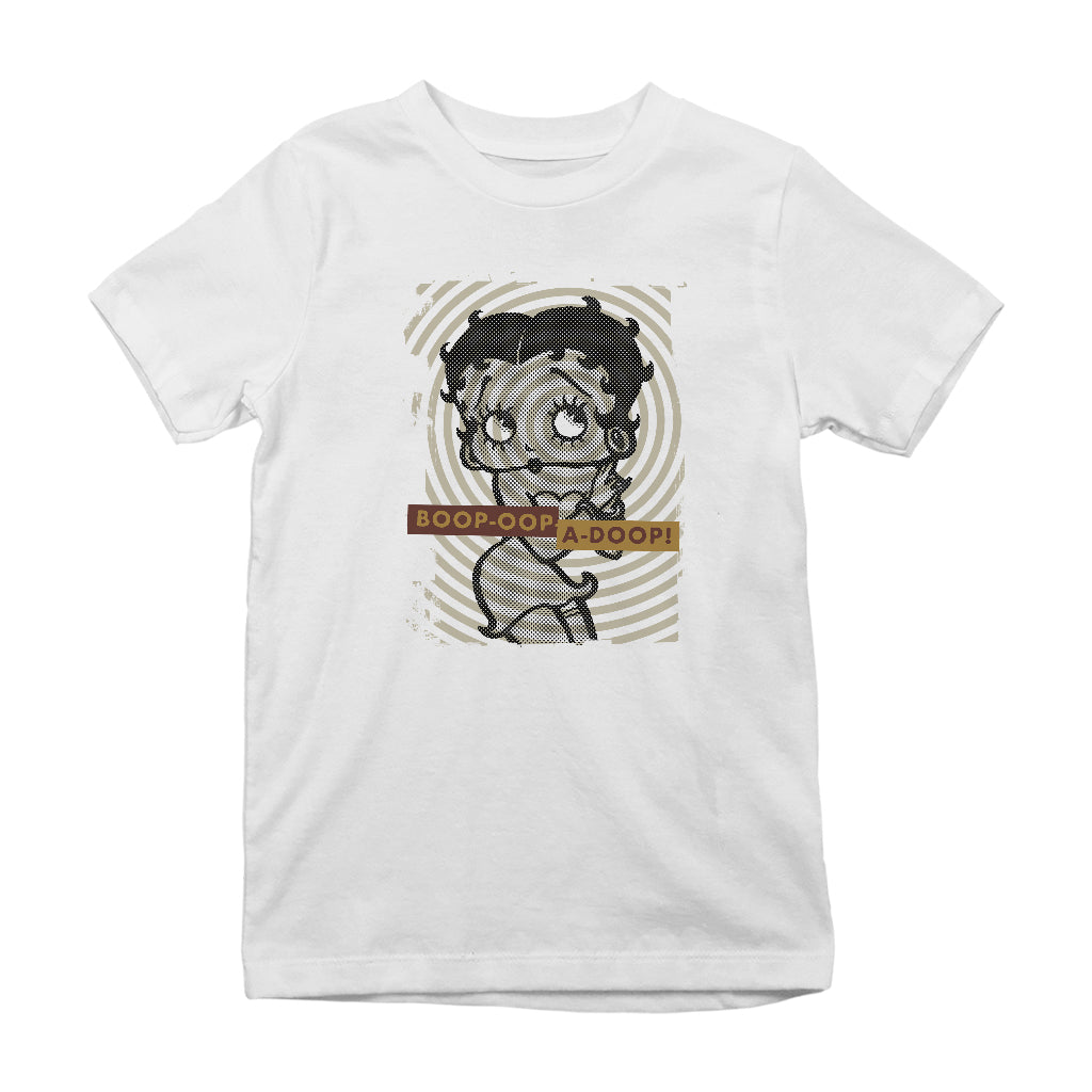 Betty Boop Grunge Style Kids T-Shirt
