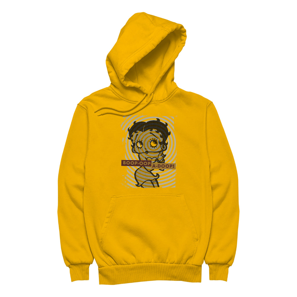 Betty Boop Grunge Style Women's Hooded Sweatshirt-Betty Boop Shop