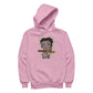 Betty Boop Grunge Style Women's Hooded Sweatshirt-Betty Boop Shop