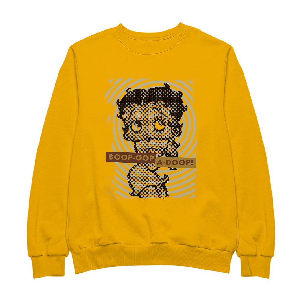 Betty Boop Grunge Style Women's Sweatshirt-Betty Boop Shop