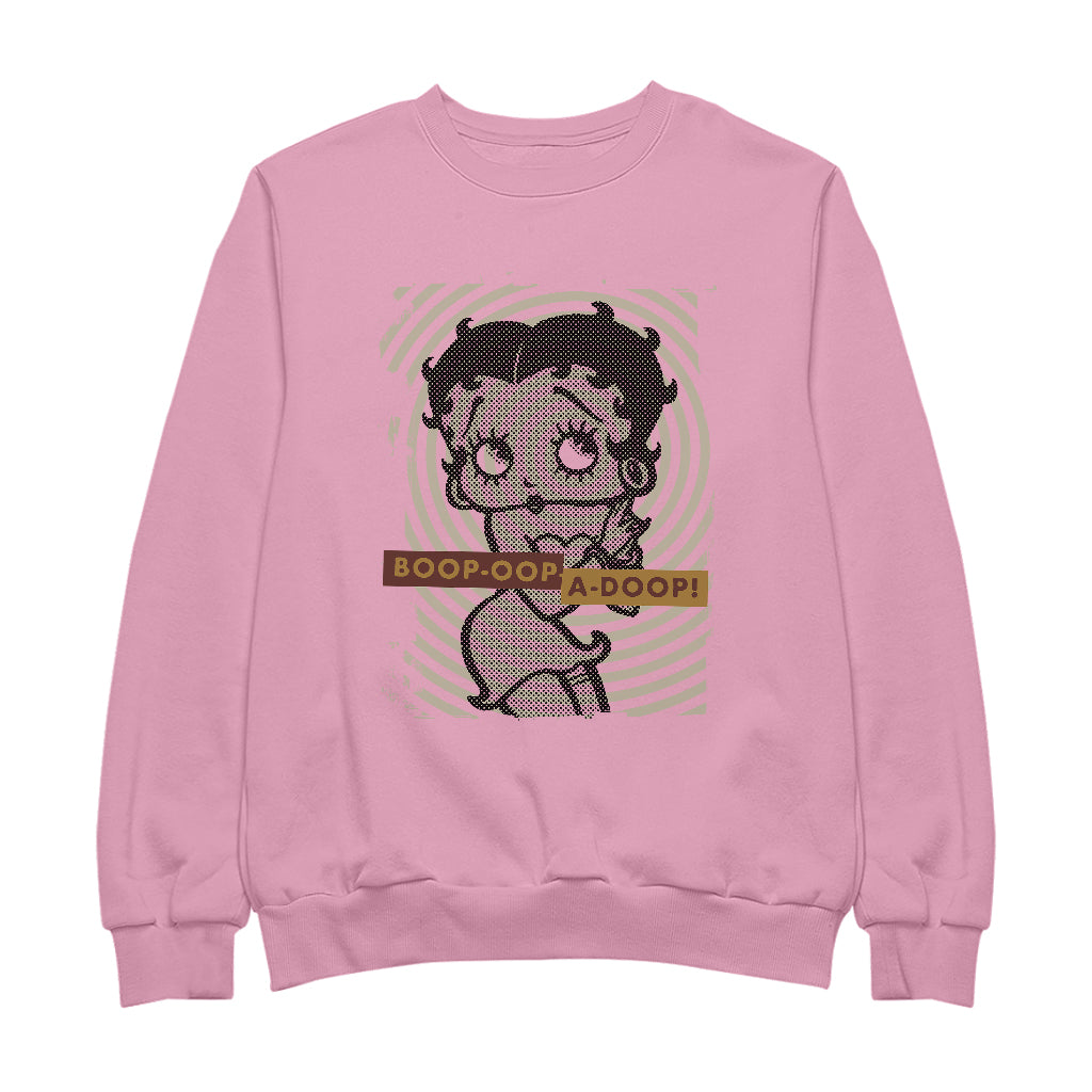 Betty Boop Grunge Style Women's Sweatshirt-Betty Boop Shop