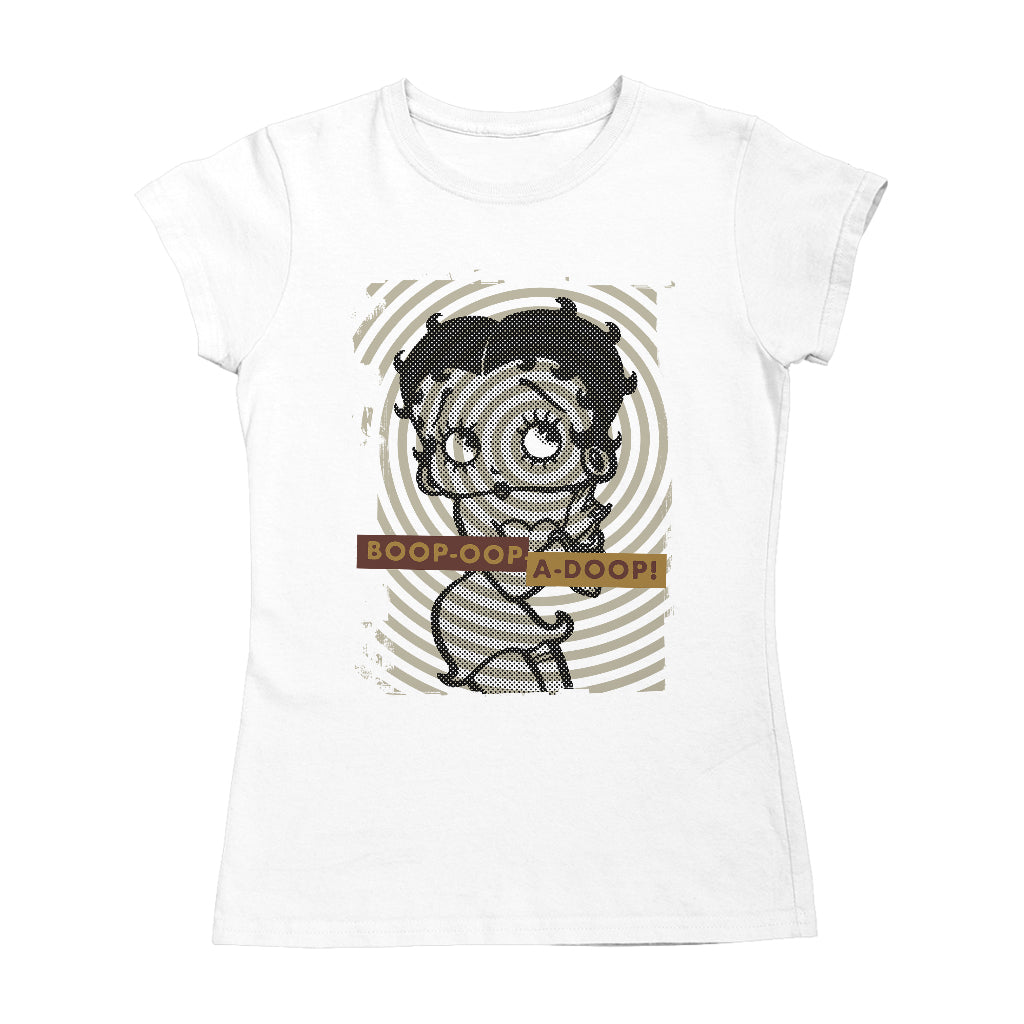 Betty Boop Grunge Style Women's T-Shirt