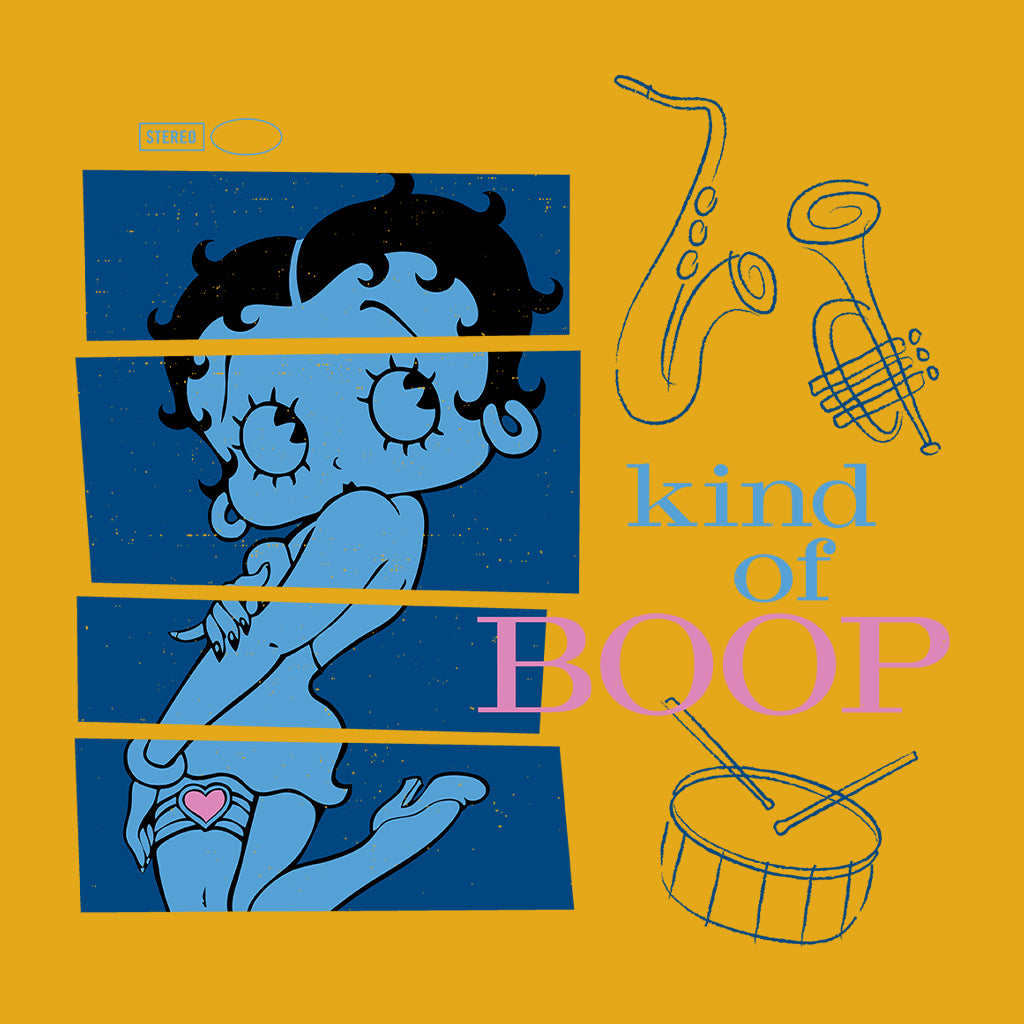 Betty Boop Jazz Album Parody Men's Sweatshirt-Betty Boop Shop
