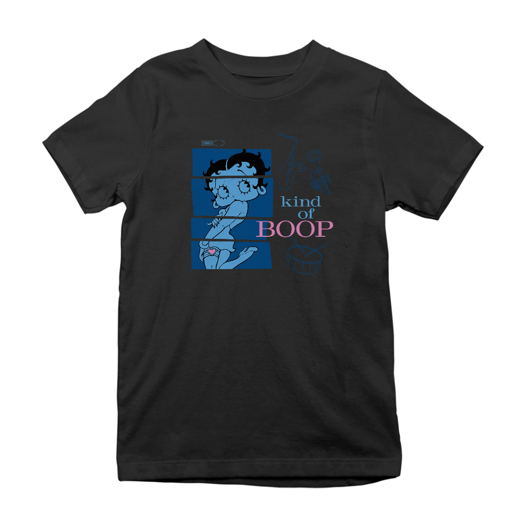 Betty Boop Jazz Album Parody Kids T-Shirt