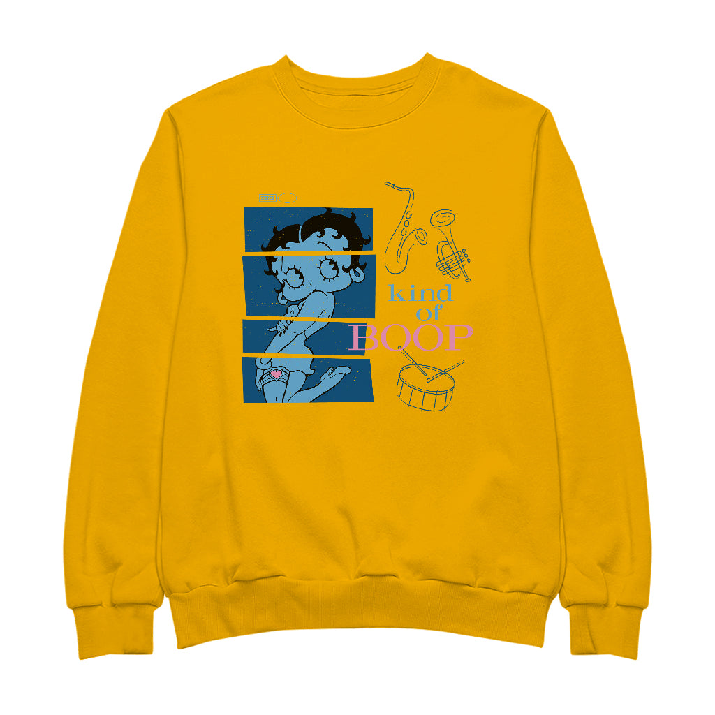 Betty Boop Jazz Album Parody Men's Sweatshirt-Betty Boop Shop