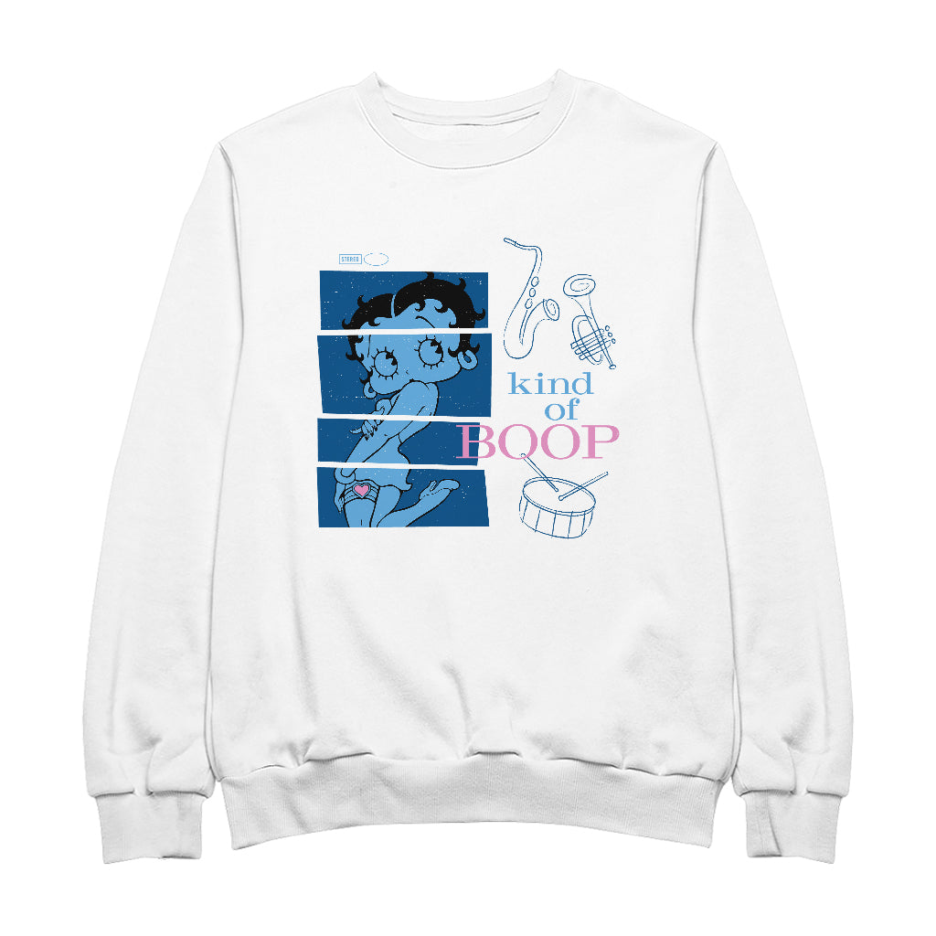 Betty Boop Jazz Album Parody Men's Sweatshirt-Betty Boop Shop