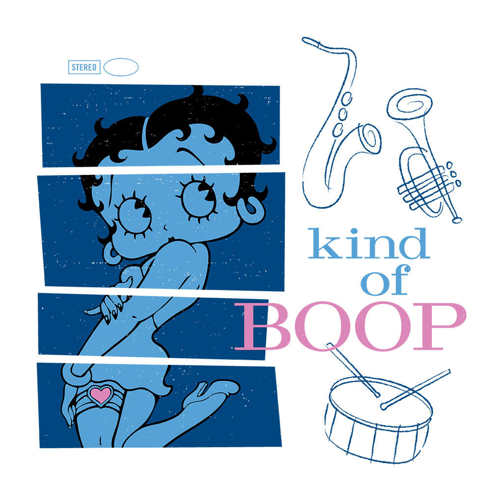 Betty Boop Jazz Album Parody Men's Sweatshirt-Betty Boop Shop