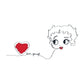 Betty Boop Line Art Love Yourself Heart Kids Sweatshirt-Betty Boop Shop