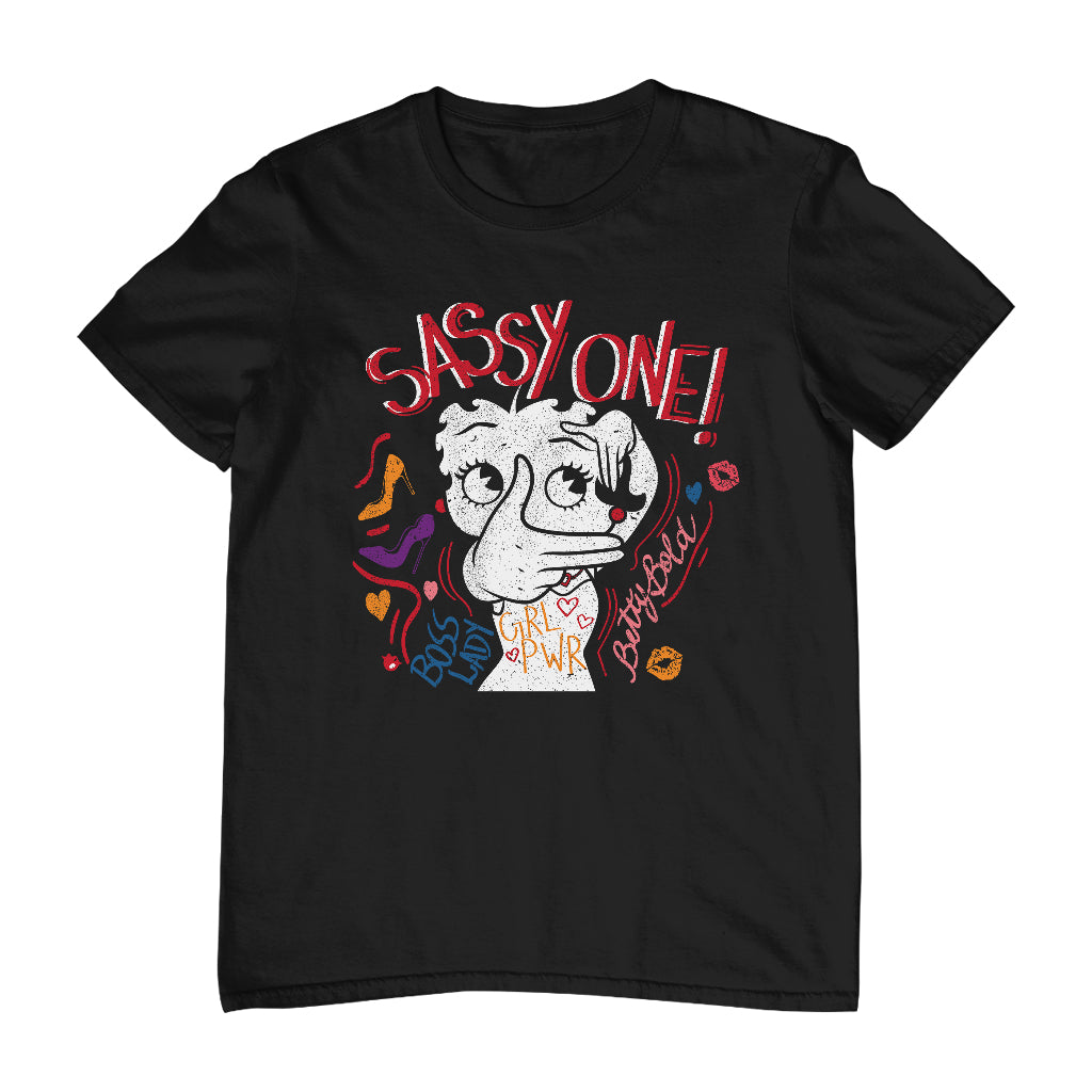 Betty Boop Girl Power Sassy One Men's T-Shirt