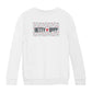 Betty Boop Heart Pattern These Lips Don't Lie! Kids Sweatshirt-Betty Boop Shop