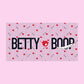 Betty Boop Heart Pattern These Lips Don't Lie! Women's Hooded Sweatshirt-Betty Boop Shop