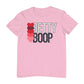 Betty Boop Hearts Pattern Text Men's T-Shirt-Betty Boop Shop