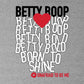 Betty Boop Bold Born To Shine Women's Hooded Sweatshirt-Betty Boop Shop