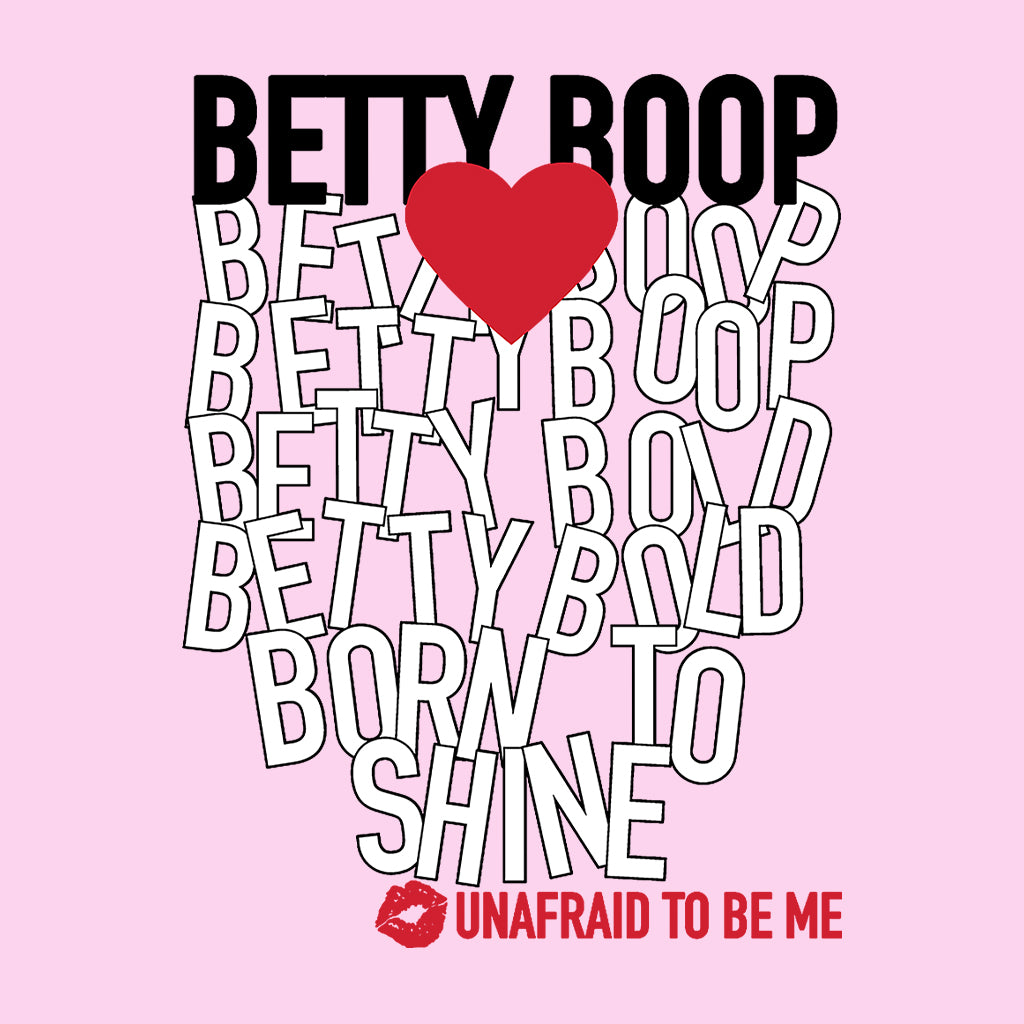 Betty Boop Bold Born To Shine Women's Hooded Sweatshirt-Betty Boop Shop