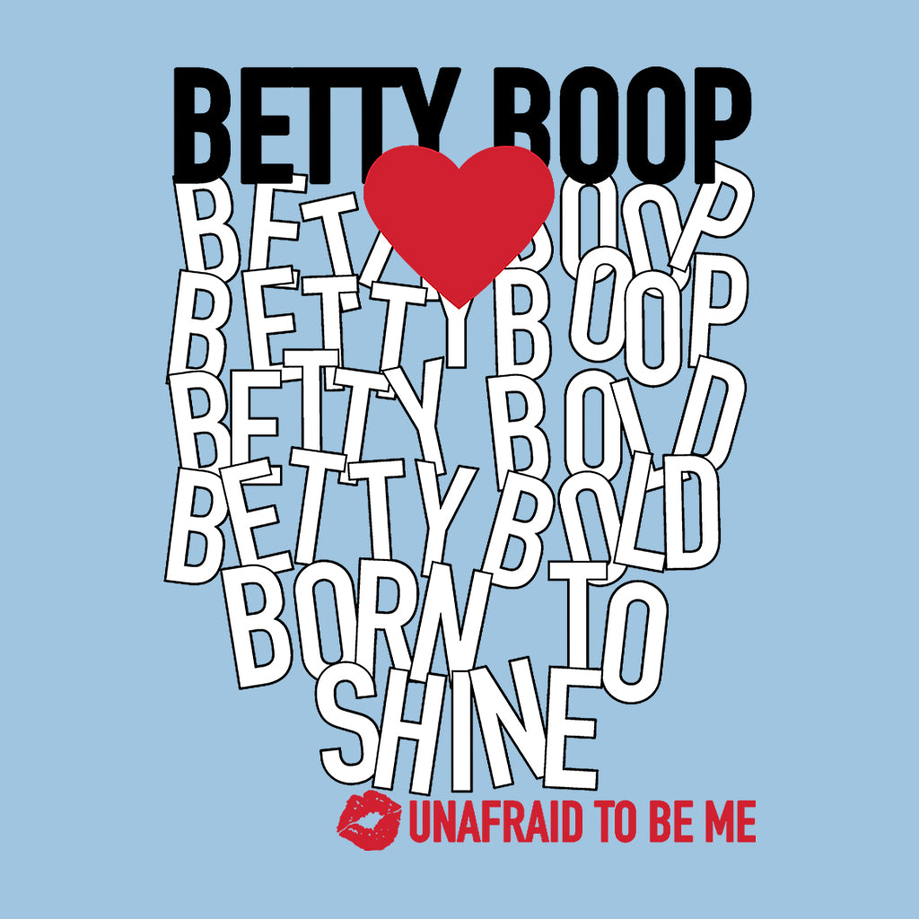 Betty Boop Bold Born To Shine Women's Hooded Sweatshirt-Betty Boop Shop