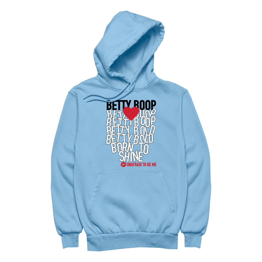 Betty Boop Bold Born To Shine Women's Hooded Sweatshirt-Betty Boop Shop