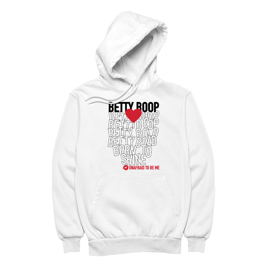 Betty Boop Bold Born To Shine Women's Hooded Sweatshirt-Betty Boop Shop