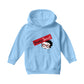 Betty Boop Glasses Pretty. Smart. Kids Hooded Sweatshirt-Betty Boop Shop