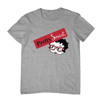 Betty Boop Glasses Pretty. Smart. Men's T-Shirt