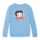 Betty Boop Lipstick Attitude Kids Sweatshirt-Betty Boop Shop
